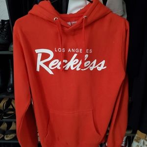 Los Angeles Reckless Red Hoodie Sweater - Women's